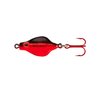 Lindy Rattl'N Flyer Spoon Hybrid Ice Fishing Lure Jigging Spoon, Red, 1/16 oz