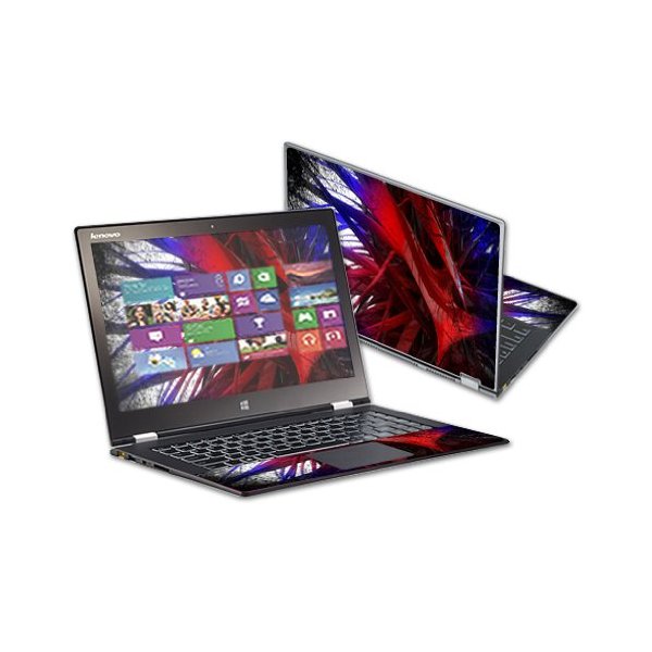 MightySkins Skin Compatible with Lenovo IdeaPad Yoga 2 Pro 13.3" Touchscreen wrap Sticker Skins Fibers