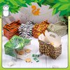 24 Pieces Jungle Safari Animals Party Favor Boxes Animal Gift Bags Birthday Treat Boxes Party Bags Candy Goodies for Kids Picnic Safari Party Decoration