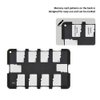 10 Slots Micro SD Card Case Holder Storage Organizer, Ultra Slim Credit Card Size Lightweight Portable TF MSD Memory Card Storage