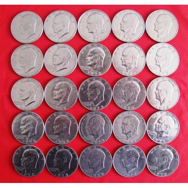 1972 D Eisenhower IKE Dollar