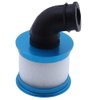 HobbyPark RC Air Filter Aluminum Capped w/Element Sponge 04104 Nitro Engine Parts for 1:10 Monster Truck Off Road Buggy Redcat HSP Exceed (Blue)