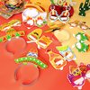 Camlinbo Mexican Fiesta Costume Headwear, 12 Pcs Cardboard Headbands and 12 Pcs Paper Eyeglasses, Mexican Themed Party Supplies for Halloween, Cosplay, Carnivals, Parade, and More