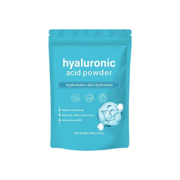 Hyaluronic Acid Powder, Skin Moisturizing and Anti-Aging Care Formula, Reduces Wrinkles, Improves Skin Elasticity, Water-Soluble Moisturizing Ingredients, Male and Female Facial moisturizing(1PC)