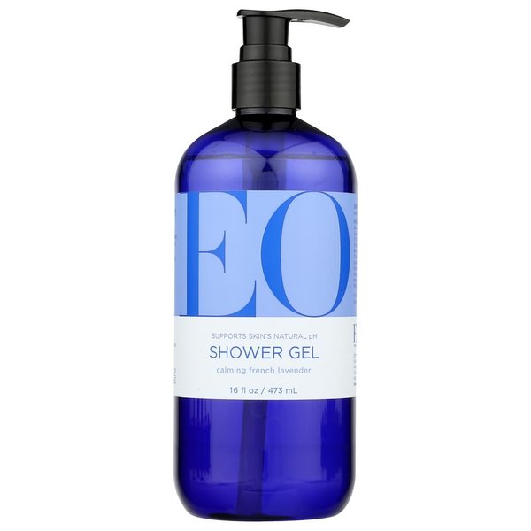 2 Packs of Eo Products Shower Gel Soothing French Lavender - 16 Fl Oz