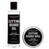 Caron & Doucet - Cutting Board & Butcher Block Conditioning Oil & Wood Finishing Wax Bundle | 100% Plant-Based & Vegan, Best for Wood & Bamboo Conditioning & Sealing | Does NOT Contain Mineral Oil!