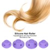 20pcs Heatless Hair Curler, Hair Curlers to Sleep in, Heatless Curlers, Hair Rollers Heatless Self Grip Roller Hair Dressing Curlers Hair Mushroom Shaped Hair Curlers Set