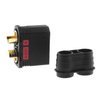 QS8 Connector DGZZI Black High Current Antispark Battery Connector QS8-S Male Gold Plating Plug for RC Car Plant Agriculture Drone,QS8-S Male Plug