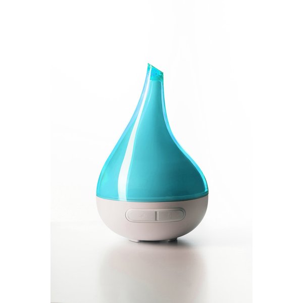 QUOOZ Lull Ultrasonic Aromatherapy Essential Oil Diffuser, High Capacity Diffuser with Auto Shut- Off