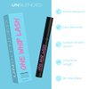 Unblended One Whip Lash Mascara, Volumizing and Lengthining Mascara, Enhanced with Eyelash Growth Serum, Washable and Non-Clumping Formula, Black 6ml 0.2 Fl Oz