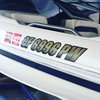 STIFFIE Techtron Black/Metallic Gold 3" Alpha-Numeric Registration Identification Numbers Stickers Decals for Boats & Personal Watercraft