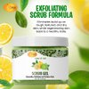 SPA REDI – Exfoliating Scrub Pumice Gel, Lemon & Lime, 16 Oz - Manicure, Pedicure and Body Exfoliator Infused with Hyaluronic Acid, Amino Acids, Panthenol and Comfrey Extract