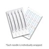 BodyJ4You 10PC Piercing Needles Surgical Steel 18G Ear Nose Tragus Tongue Nipple Eyebrow Labret