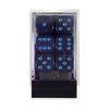 DND Dice Set - Chessex D&D Dice - 16mm Speckled Cobalt Plastic Polyhedral Dice Set-Dungeons and Dragons Dice Includes 12 Dice – D6,Various,CHX25707