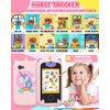 Kids Smart Phone for Girls Unicorns Gifts for Girls Toys 8-10 Years Old Phone Touchscreen Learning Toy Christmas Birthday Gifts for 3 4 5 6 7 8 9 Year Old Girls with 8G SD Card