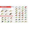 BANDIT LURES Crankbait Series 100 200 & 300 Bass Fishing Lures, LA Shad, Series 200 (Dives to 8') (BDT208)