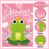 Valentines Day Games for Kids Valentine Frog Pin Game Valentine Party Games Valentines Day Activities for Kids Valentines Games for Kids Party Valentine Games for Classroom Family School