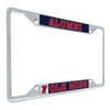 Desert Cactus University of Mississippi Rebels Ole Miss U of M Metal License Plate Frame for Front or Back of Car Officially Licensed (Alumni)