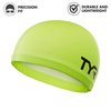 TYR Hi-Vis Warmwear Swim Cap Flour Yellow, One Size
