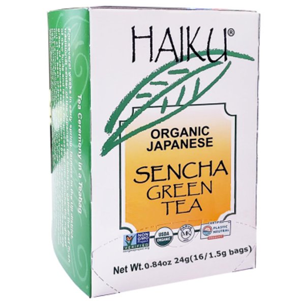 HAIKU Organic Sencha Teabags, 16 CT