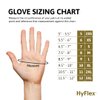 Ansell HYFLEX 11-600 Light Duty Nylon Industrial Gloves w/Palm Coating for Metal Fabrication, Automotive - XXL (11), Black (1 Pair)