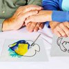 Glenmal 20 Pcs Dementia Products for Elderly Alzheimers Activities Ocean Life Reusable Water Painting Pads with 1 Painting Brush for Elderly Drawing Gifts