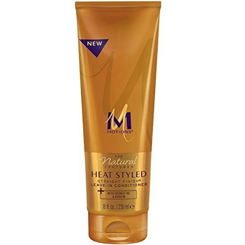Motions Heat Styled Straight Finish Leave-In Conditioner, 8 oz (Pack of 2)