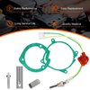 5PCS Glow Plug Repair Kit, 12V 2KW Car Air Diesel Parking Heater Maintenance Service Plug Kit,with Removal Tool + Ceramic Gaskets Strainers,Fit for Webasto Eberspacher D2 D4 D4S 75w-98w