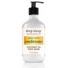 Deep Steep Premium Hair Care Conditioner, 17oz (Coconut Oil High Shine)