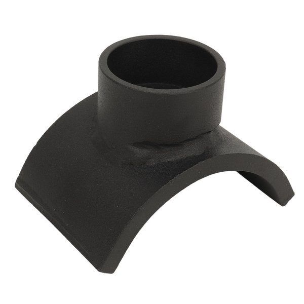 Bottle Jack, Iron Bottle Hydraulic Jack Adapter, Easy to Operate Hydraulic Lifting Axle Saddle for Garage, Recovery, RV, Travel Trailer, Farm (3 inch Tubes)