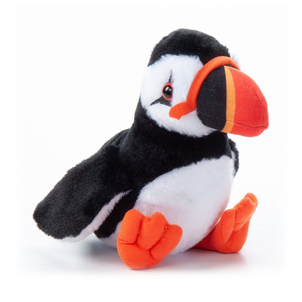 The Petting Zoo Puffin Stuffed Animal Plushie, Gifts for Kids, Wild Onez Sealife Animals, Puffin Plush Toy 9 Inches