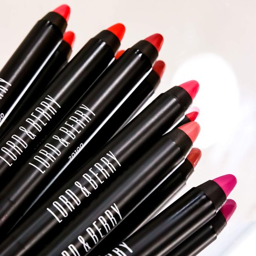 Lord & Berry 20100 Crayon Shining Lipsticks Intense Color with Soft & Creamy Touch Enriched with Vitamin E Hydrating Long Lasting Lipstick for Women, Vegan & Cruelty Free Makeup Set, Modern Pink