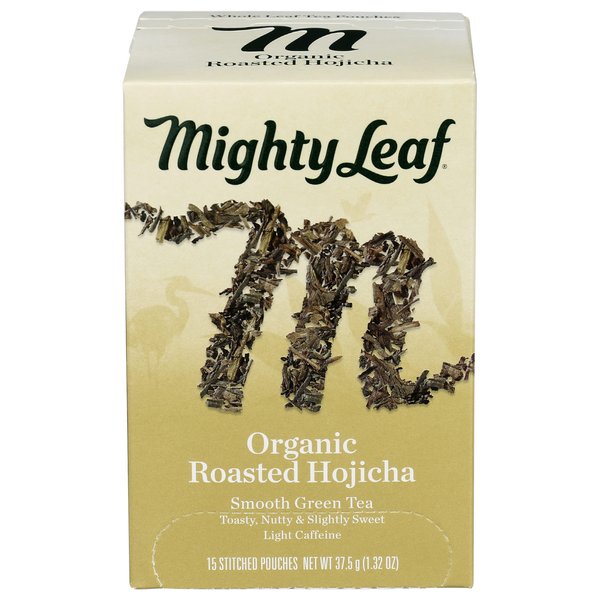 MIGHTY LEAF Organic Hojicha Green Tea 15 Count, 15 CT