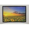 Funnybox Sunflowers in The Fields at Sunset-Wooden Jigsaw Puzzles 1000 Piece for Teens and Family