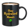 Bubble Hugs Video Games Coffee Mug - Stay Hydrated Maaan - Social Simulation Tommy Issabele Village Animal Multiplayer Console 11oz Black