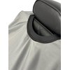 TRU BARBER Barber cape, 100% Polyester, light weight cape and Waterproof, Salon and Barbershop work GREY