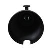 Westbrass E531D-1F-62 5-1/4" Reach Wall Mount Tub Spout with Front Diverter, Matte Black