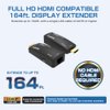 TEC HDMI™ Extender 1080p@60Hz, 3D, Over a Single Cat6/Cat 7 Cable Full HD Uncompressed Transmit Up to 164 Ft(50m), Plug & Play Design, Easy to Install, Compact & Portable - TEHDMIEX50S