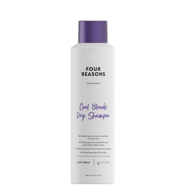 FOUR REASONS Cool Blonde Dry Shampoo for Blonde Hair | Vegan & Sulfate Free
