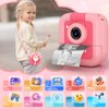 Kids Camera Instant Print,Kids Video Camera Instant Print Camera for Kids,Kids Instant Camera with Print Paper & 32G Card,Christams Birthday Gifts for Girls Age 3-12