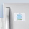 CafePress Wind Powered Eco Friendly Magnets Rectangle Magnet, 3"x2" Refrigerator Magnet