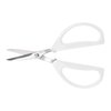 Joyce Chen Original Unlimited Kitchen Scissors All Purpose Dishwasher Safe Kitchen Shears With Comfortable Handles, White
