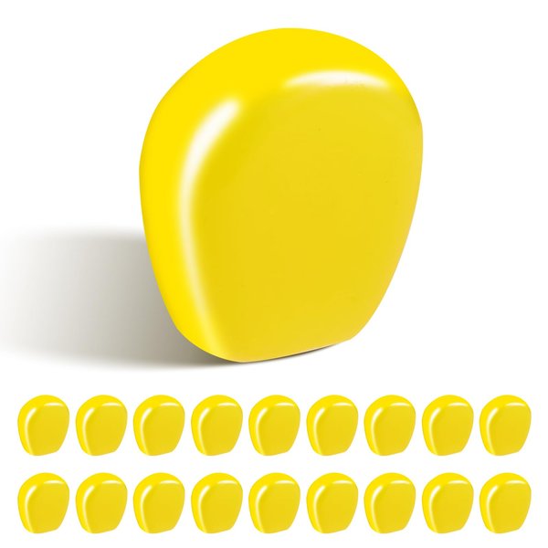 TIPTAP 100PCS Fake Corn Soft Baits, Reusable Carp Fishing Lures, Floating Baits with Attractive Scent for Carp, Trout, & Catfish, Ideal for Freshwater and Saltwater Fishing