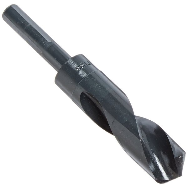 Drill America 1-1/16" Reduced Shank High Speed Steel Drill Bit with 1/2" Shank, DWDRSD Series
