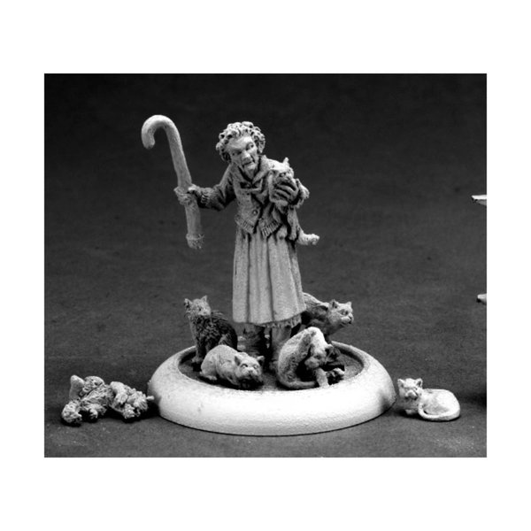 REAPER Edna The Crazy Cat Lady Chronoscope Miniature
