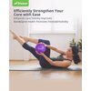 Trideer Pilates Ball 9 Inch Core Ball, Small Exercise Ball with Exercise Guide Barre Ball Mini Yoga Ball for Pilates, Yoga, Core Training, Physical Therapy, Balance, Stability, Stretching