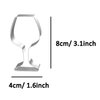 WJSYSHOP Mini Goblet Wine Glass Cookie Cutter