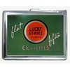 Vintage Look Lucky Strike Flat Fifties Cigarette Case with Lighter