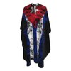 Cuba Cuban Flag Salon Barber Cape - Professional Hairdressing Waterproof Hair Cutting Cape With Adjustable Snap Closure-Haircut Apron For Hair Stylist And Home Use-55''X66''