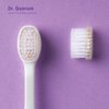 Dr. Quorum Optic Care Toothbrush Head 4 pcs(2 pcs X 2 Packs), Toothbrush Head for Dr. Quorum Optic Care Electric Toothbrush, Fiber Optic Bristles